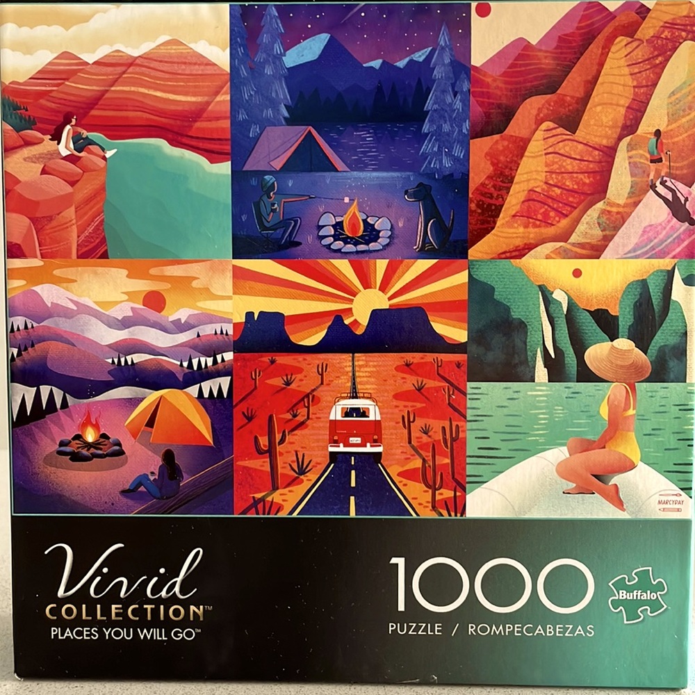 Buffalo 1000 Piece Puzzle: Places You Will Go